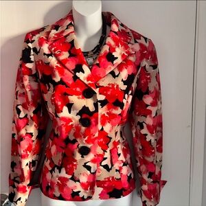 LE SUIT Bright Floral Blazer